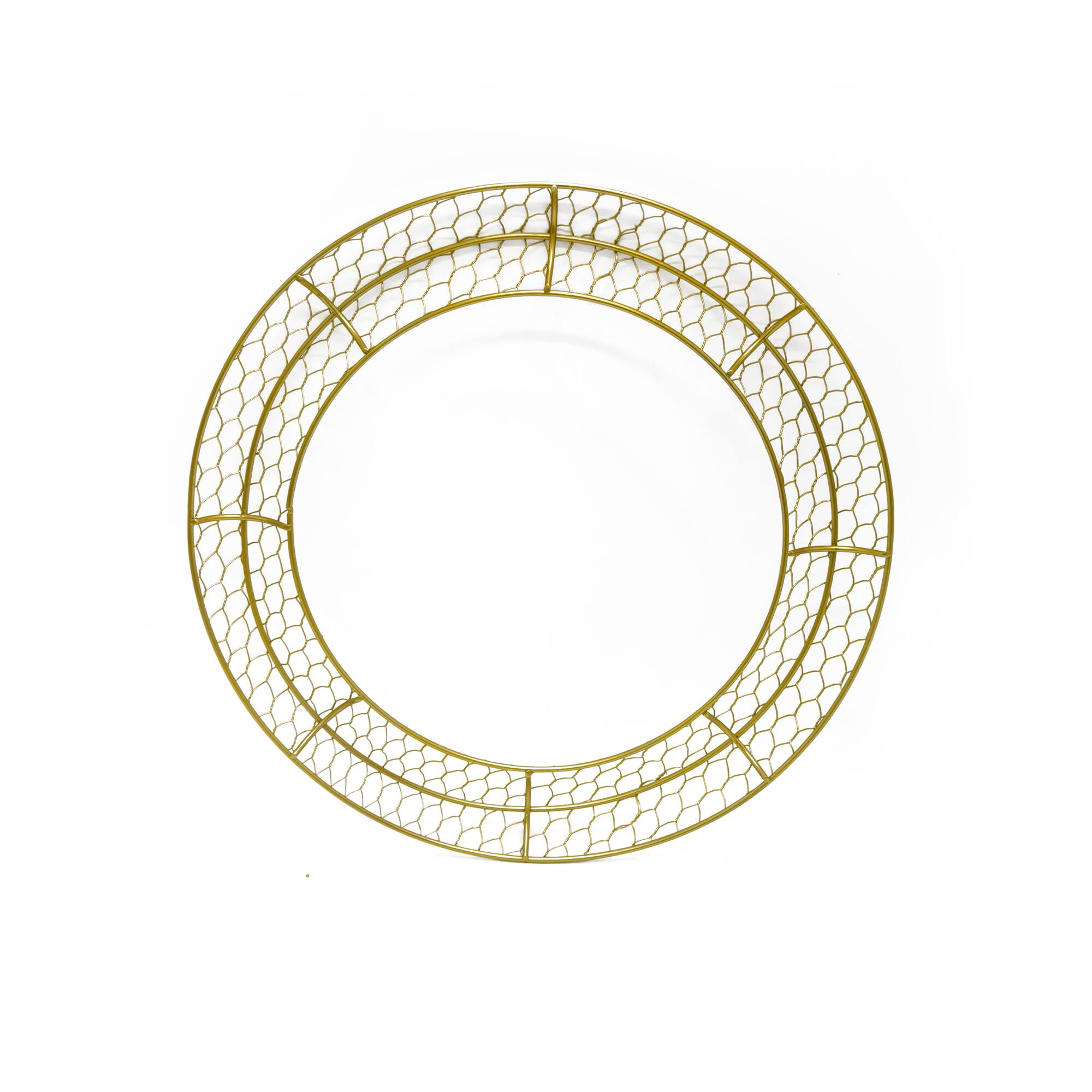 16" Gold Metal Wreath Form by Ashland®